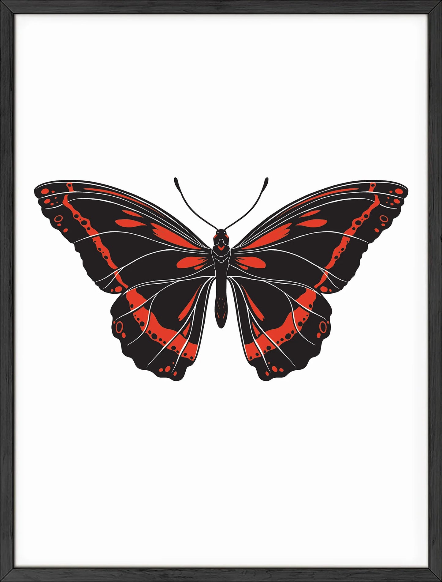 Stunning Red Butterfly: Nature's Elegance Unleashed!