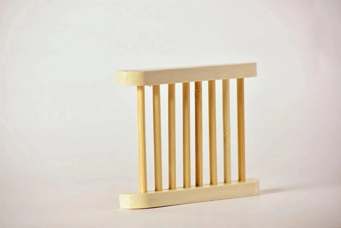 Eco-Friendly Bamboo Soap Dish