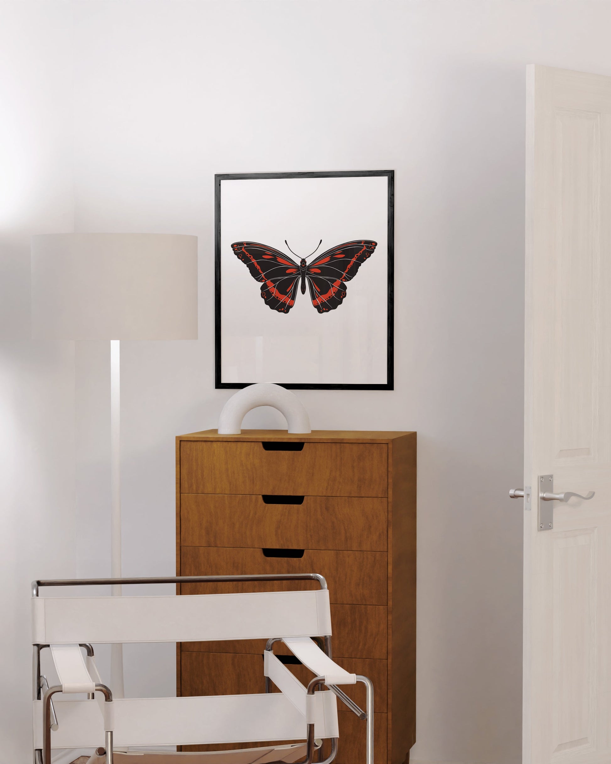 Stunning Red Butterfly: Nature's Elegance Unleashed!