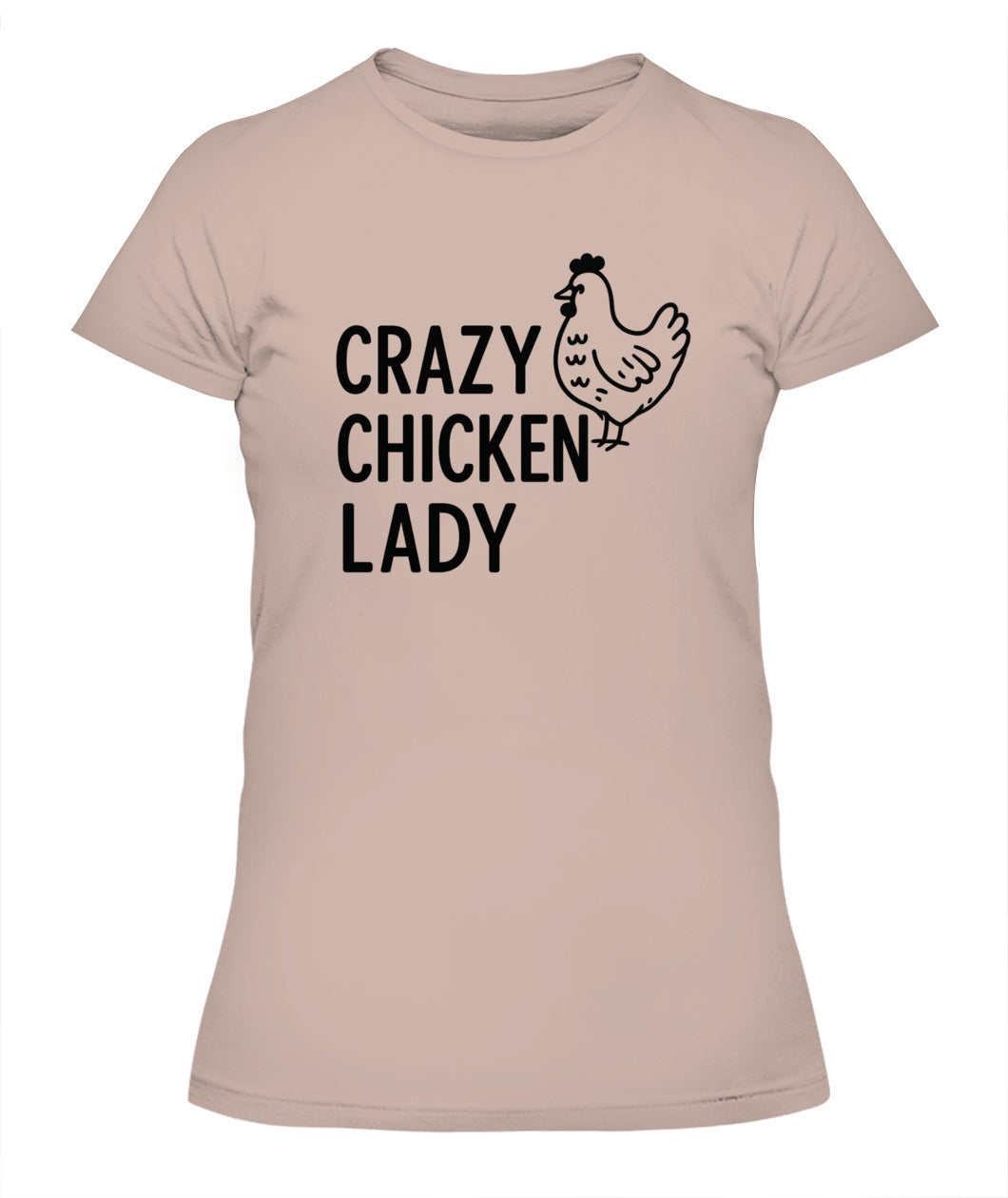 Crazy Chicken Lady Tee
