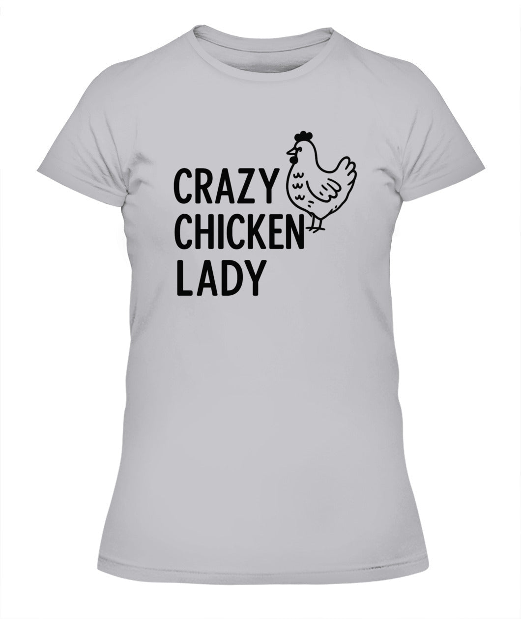 Crazy Chicken Lady Tee