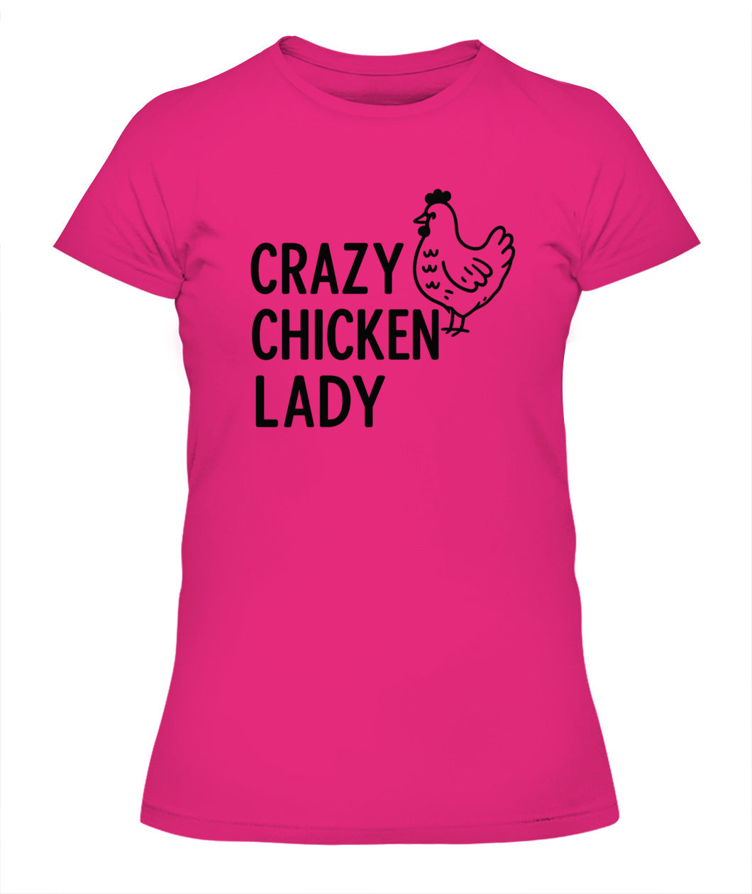 Crazy Chicken Lady Tee