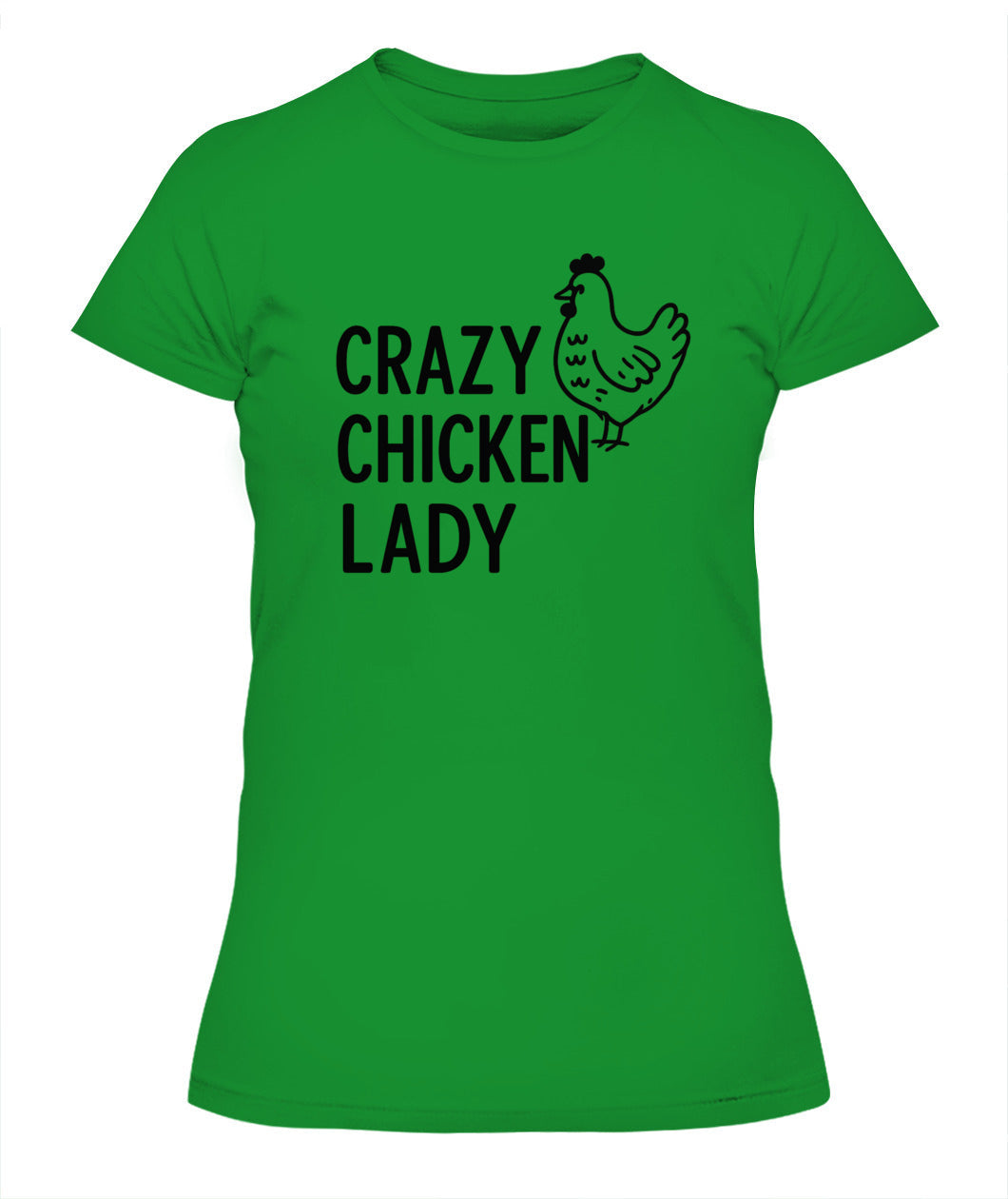 Crazy Chicken Lady Tee