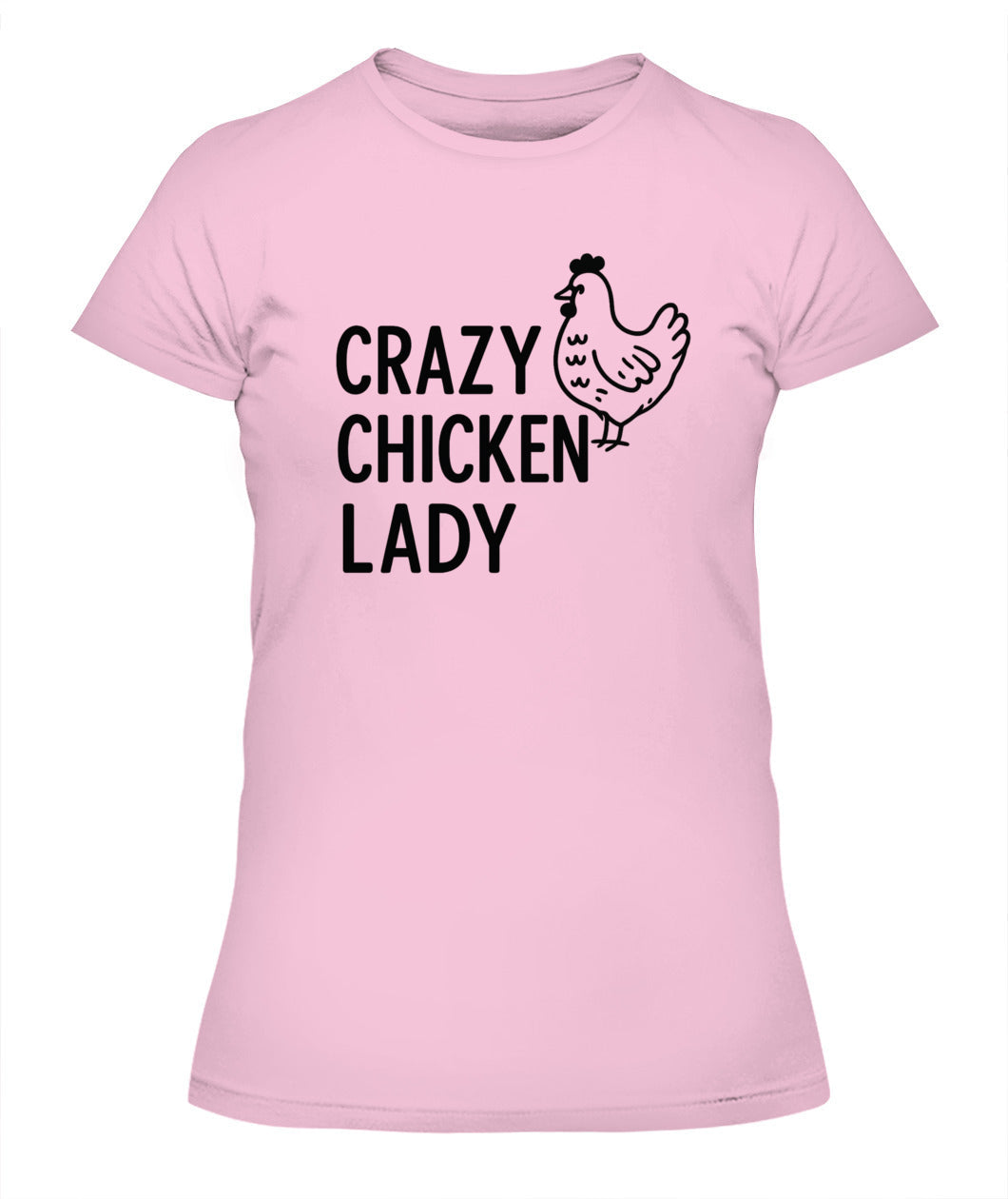 Crazy Chicken Lady Tee