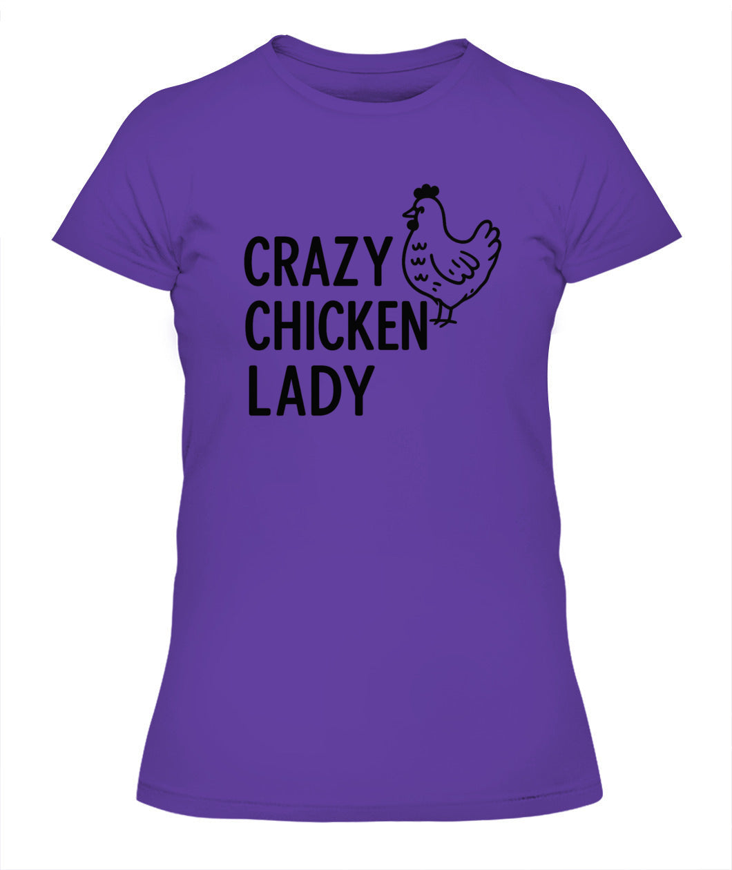 Crazy Chicken Lady Tee