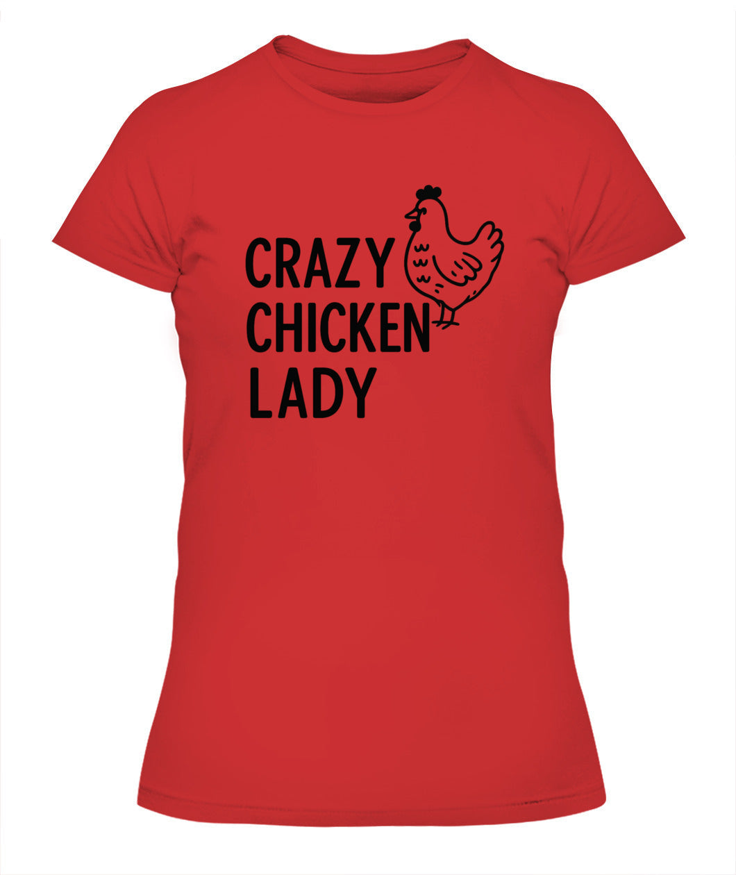 Crazy Chicken Lady Tee