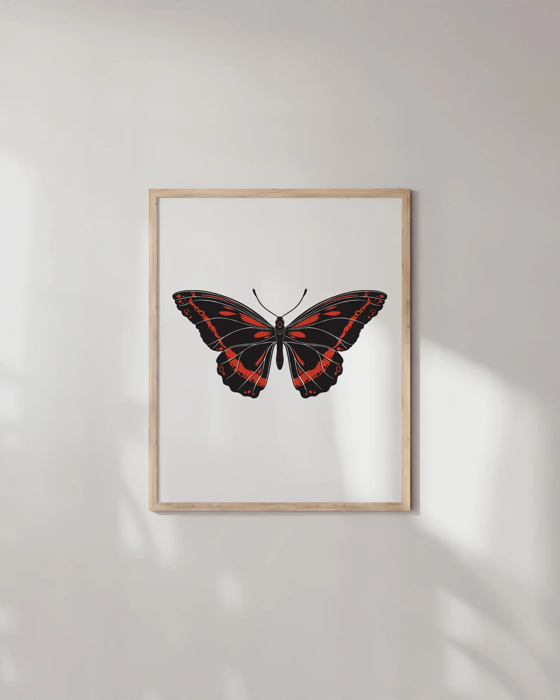 Stunning Red Butterfly: Nature's Elegance Unleashed!